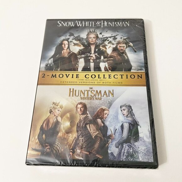 Snow White & The Huntsman / The Huntsman Winters War 2 Movie Collection DVDs - Picture 1 of 12